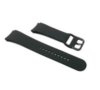 System-S Cinturino 22mm in silicone per Galaxy Watch 6 Smartwatch nero, Nero, Eine Grösse, Classico