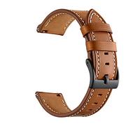 System-S Cinturino flessibile in silicone 20 mm per Samsung Galaxy Watch 4 Smartwatch Marrone