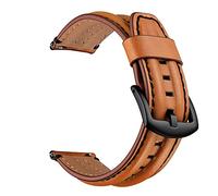 System-S Cinturino flessibile in silicone 20 mm per Samsung Galaxy Watch 4 Smartwatch Marrone, marrone, Eine Grösse, Classico