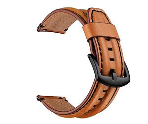 System-S Cinturino flessibile in silicone 20 mm per Samsung Galaxy Watch 4 Smartwatch Marrone, marrone, Eine Grösse, Classico