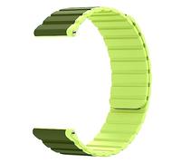 System-S Cinturino in silicone magnetico 20mm per Samsung Galaxy Watch 5 4 verde, verde, Eine Grösse