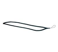SYSTEM-S - Collare con Cordino per Il Collo con Passante per Smartphone, Lettore MP3, Colore: Nero