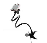 SYSTEM-S Collo di Cigno Flessibile Braccio Supporto per Smartphone con Doppia Pinza