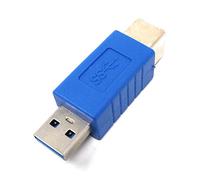 SYSTEM-S Convertitore da USB A 3.0 Maschio a USB Tipo B Femmina