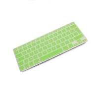 System-S - Cover in silicone AZERTY per tastiera francese MacBook Pro 13" 15" iMac MacBook Air 13", colore: Verde