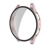 System-S CUSTODIA COVER CASE 40mm IN PC PER SAMSUNG GALAXY Watch 5 4 IN ROSA, rosa., Eine Grösse