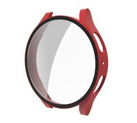 System-S CUSTODIA COVER CASE 44MM IN PC PER SAMSUNG GALAXY Watch 5 4 IN ROSSO, Colore: rosso, Eine Grösse