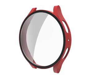 System-S CUSTODIA COVER CASE 44MM IN PC PER SAMSUNG GALAXY Watch 5 4 IN ROSSO, Colore: rosso, Eine Grösse