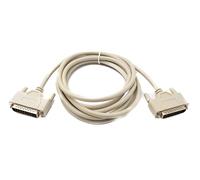 System-S D Sub - Cavo per modem zero, 3 m, 25 pin, maschio a maschio, adattatore RS530, colore: Grigio