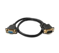 System-S D Sub15 Cavo 50cm HD VGA 15 Pin maschio a femmina DB15 Adattatore