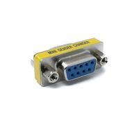 System-S D Sub9 Adattatore 9 Pin Femmina a Femmina DB9 Cavo Grigio per RS-232