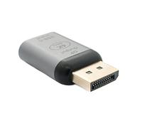 System-S DisplayPort DP 4k HDTV Adattatore da maschio a USB 3.1 tipo C femmina, colore grigio