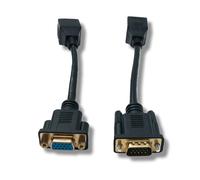 SYSTEM-S Ethernet VGA over IP Converter 2 x 15 cm VGA a LAN RJ45 femmina 20 m