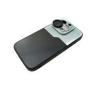 SYSTEM-S Filtro CPL 37mm Circular Polarizer Lente con Custodia per iPhone 15 Pro