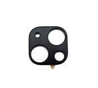 System-S Lente di protezione della fotocamera in alluminio per iPhone 13 e Mini in nero