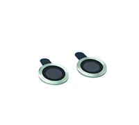 System-S Lente di protezione della fotocamera in vetro metallo per iPhone 11 in verde
