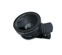 SYSTEM-S Lente macro 0,45 x Zoom Close Up Filter Kit con clip sacchetto nero