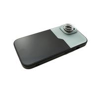 SYSTEM-S Lente super macro 30 x 37 mm filtro microscopio con custodia per iPhone 15