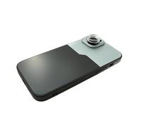 SYSTEM-S Lente super macro 30 x 37 mm filtro microscopio con custodia per iPhone 15 Plus