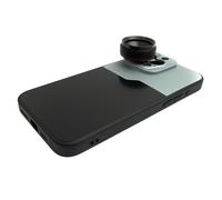 SYSTEM-S Macro Lente 1.1x Fino 2.8x Filtro 37 MM Con Custodia per IPHONE 15. Pro