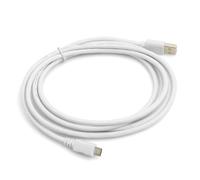 System-S Micro USB 2.0 Cavo Adattatore Dati & di Carica Bianco Prolunga 140cm