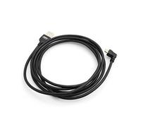 System-S Micro USB 2.0 Cavo Dati, Cavo di Ricarica 200 cm angolato 90 Gradi a Sinistra ad Angolo retto