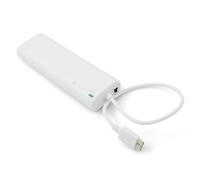 System-S Micro USB 3.0 Esterno Batteria Pacco Caricabatteria Bianco