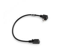 System-S Micro USB 90 ° Gradi aufwaerts Angolo a Micro USB Adattatore Cavo Dati Ricarica Cavo di prolunga 27 cm