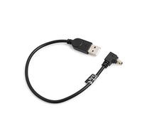 SYSTEM-S Mini USB Cavo 90 ° Gradi aufwaerts angolare Angolo Cavo Dati Ricarica Cavo Adattatore 27 cm