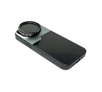 SYSTEM-S ND Vario - Filtro 37 mm, 2 fino a 4000, densità neutra con custodia per iPhone 13 Mini