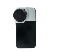 System-S ND Vario Filtro 37 mm da 2 a 4000 a densità neutra con custodia per iPhone 13 Pro, colore: Nero