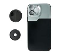 System-S ND Vario Filtro 37 mm da 2 a 4000 densità neutra con custodia per iPhone 13 Pro Max