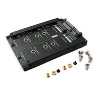 System-S NGFF B+M Key Adapter 2X M.2 SSD Card to 2.5" SATA Combo HDD