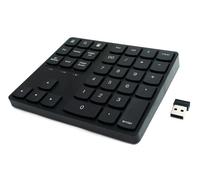 SYSTEM-S Nupad Bluetooth 3 2.4 GHz tastierino numerico tastiera con batteria ...