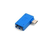 System-S OTG On The Go Host Adapter USB Tipo C 3.1 Angolato A 3.0 Tipo A