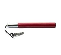 SYSTEM-S Pennino capacitivo in alluminio rosso per tablet smartphone laptop Surface
