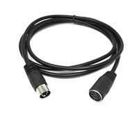 System-S S-Video Cavo 150 cm DIN 7 pin maschio a femmina in nero