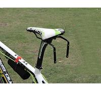 System-S, Dispositivo di supporto. Unisex-Adulti, Nero, Fahrradsattel Trinkflaschen