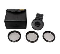 SYSTEM-S Set di lenti macro Zoom Close Up con custodia nera