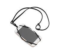 SYSTEM-S spiderbag Smartphone Collare Laccio Cordino (Nero)