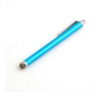 SYSTEM-S Stylus Penna Punta Fibra Tessile Touch Pen Capacitiva dello Schermo Pennino Blu per Smartphone Touch Screen del Telefono Cellulare Tablet PC PDA