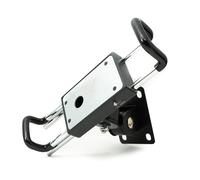 System-S Supporto da parete a soffitto in alluminio, inclinabile 180°, due giunti per tablet da 15 a 30 cm