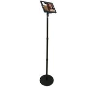 System-S Supporto da pavimento chiudibile a chiave per tablet da 7,0-10,5 pol...