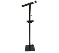 System-S Supporto da pavimento, 120 cm, girevole a 360°, inclinabile a 180°, per tablet da 9,0" a 13,0"
