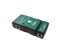 System-S Tester per cavi di rete RJ45 RJ11 RJ12 USB A B con dispositivo remoto LAN, tester di potenza