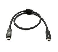 System-S Thunderbolt 4 50 cm cavo tipo C maschio a maschio 40 Gbps 240 W cavo adattatore