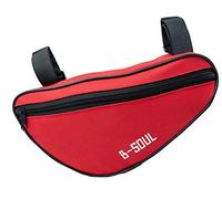 System-S Unisex - Borsa da bicicletta per adulti, rosso, standard