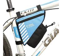 System-S Unisex - Borsa per adulti con portabottiglie, blu e nero, standard