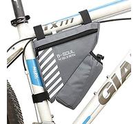 System-S Unisex - Borsa per adulti con portabottiglie, grigio/nero, standard