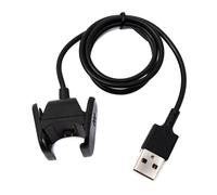 SYSTEM-S USB 2.0 Cavo 53 CM Cavo di Carica per Fitbit Charge 4 Smartwach Nero